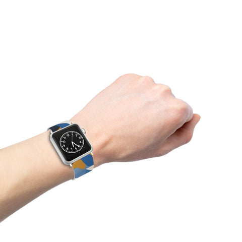 Geometric Pattern Watch Band for Apple Watch - Stylish and (Comfortable) Strap for Everyday Wear
