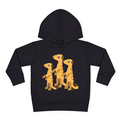 Toddlers Meerkats Pullover Fleece Hoodie
