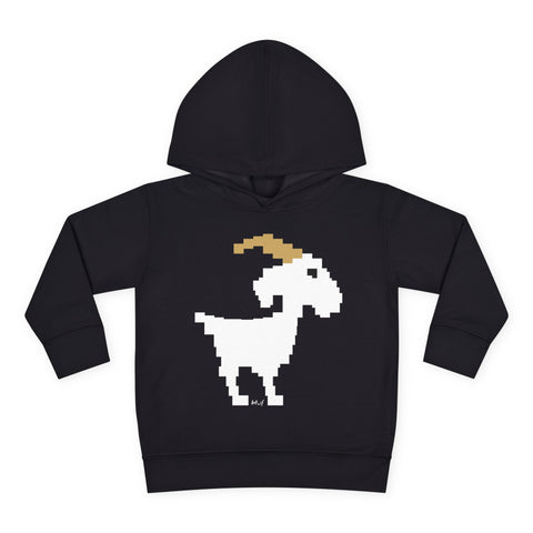 Toddlers Goat Pullover Fleece Hoodie