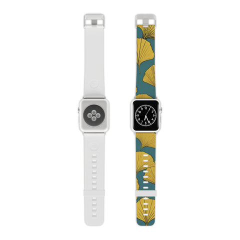 Ginkgo Leaf Apple Watch Band - Stylish and Versatile Strap