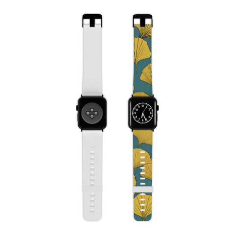 Ginkgo Leaf Apple Watch Band - Stylish and Versatile Strap