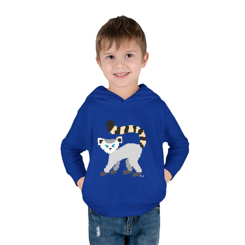 Toddlers Lemur Pullover Fleece Hoodie