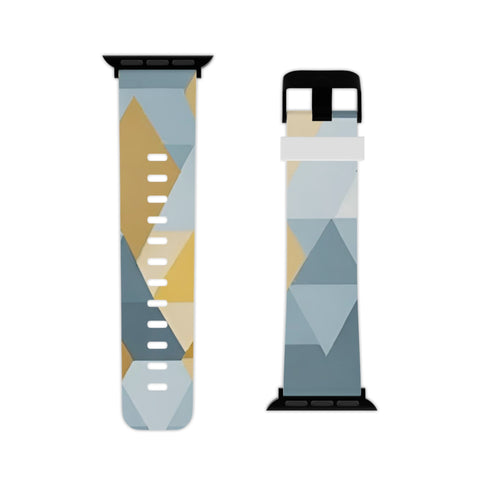Geometric Pattern Apple Watch Band - Stylish & Modern Design