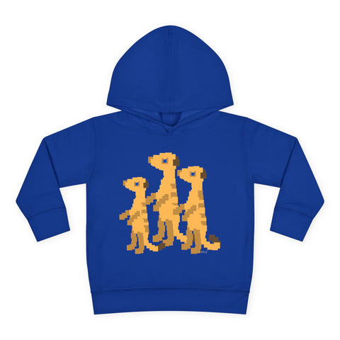 Toddlers Meerkats Pullover Fleece Hoodie