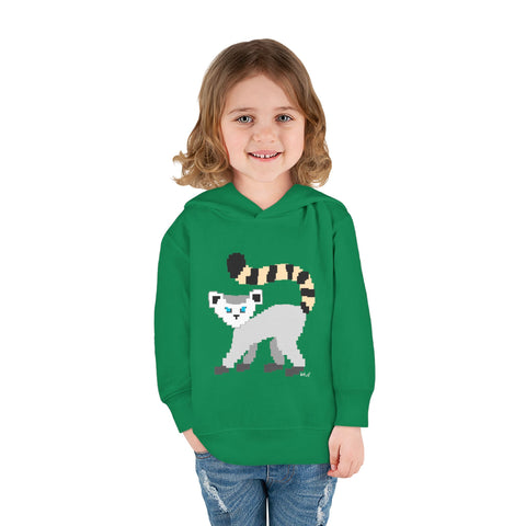 Toddlers Lemur Pullover Fleece Hoodie
