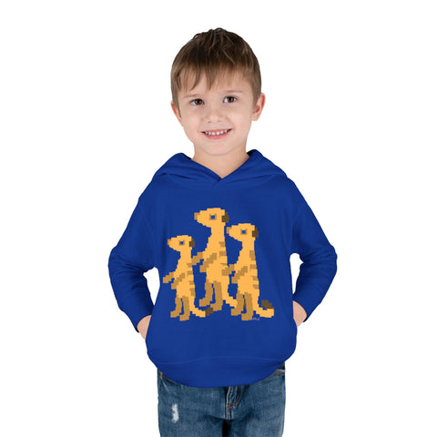 Toddlers Meerkats Pullover Fleece Hoodie