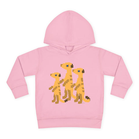 Toddlers Meerkats Pullover Fleece Hoodie