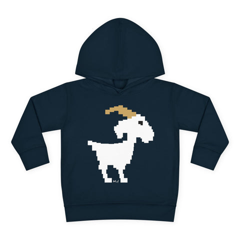 Toddlers Goat Pullover Fleece Hoodie