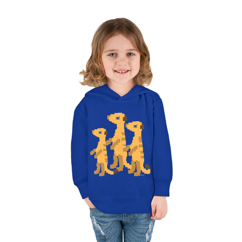 Toddlers Meerkats Pullover Fleece Hoodie