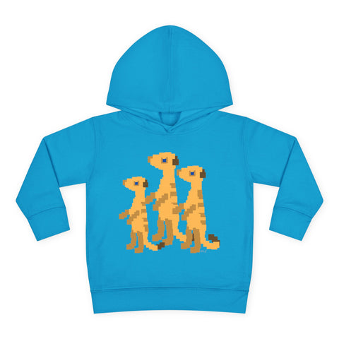 Toddlers Meerkats Pullover Fleece Hoodie