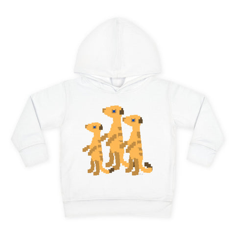 Toddlers Meerkats Pullover Fleece Hoodie