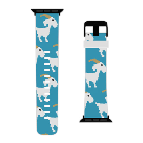 Fun Goat Apple Watch Band - Stylish and Trendy Silicone Strap for Kids & Adults
