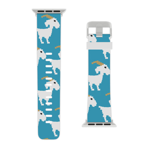 Fun Goat Apple Watch Band - Stylish and Trendy Silicone Strap for Kids & Adults