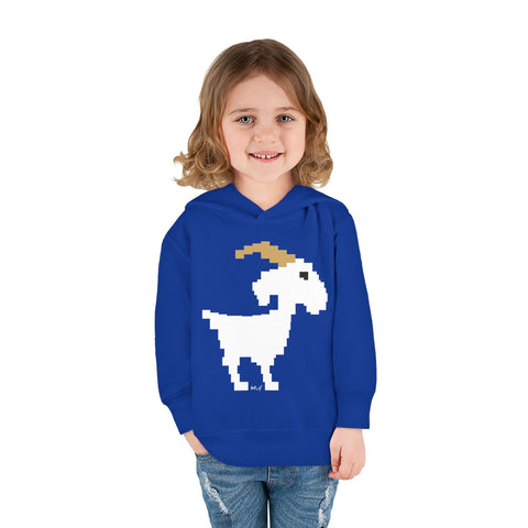 Toddlers Goat Pullover Fleece Hoodie