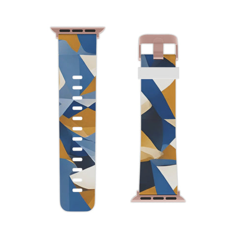 Geometric Pattern Watch Band for Apple Watch - Stylish and (Comfortable) Strap for Everyday Wear