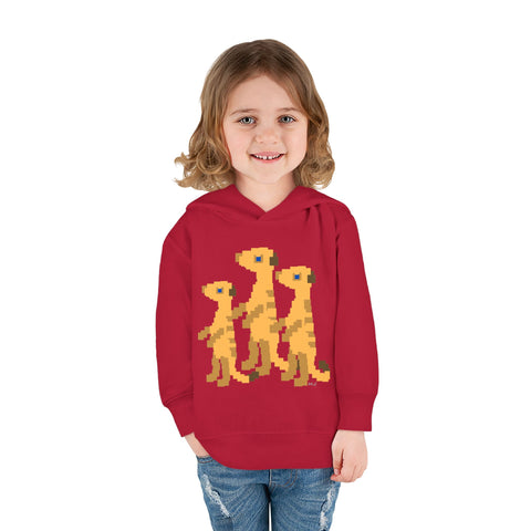Toddlers Meerkats Pullover Fleece Hoodie