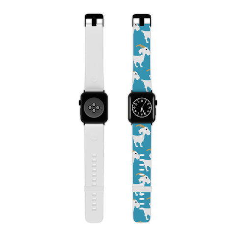 Fun Goat Apple Watch Band - Stylish and Trendy Silicone Strap for Kids & Adults
