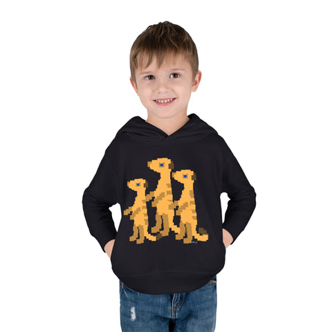Toddlers Meerkats Pullover Fleece Hoodie