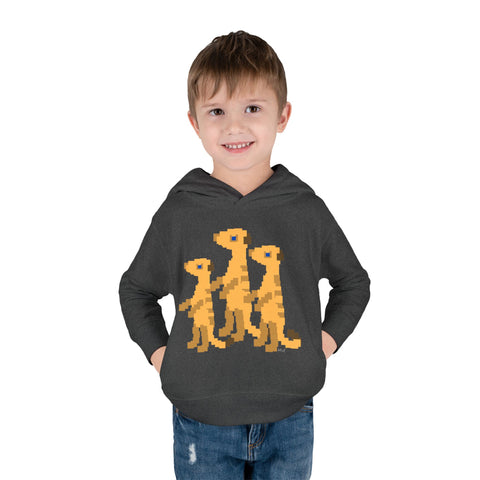 Toddlers Meerkats Pullover Fleece Hoodie
