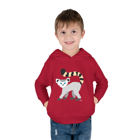 Toddlers Lemur Pullover Fleece Hoodie