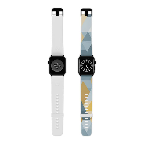 Geometric Pattern Apple Watch Band - Stylish & Modern Design
