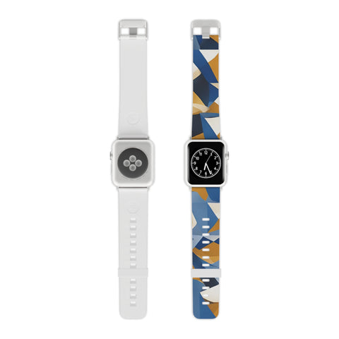Geometric Pattern Watch Band for Apple Watch - Stylish and (Comfortable) Strap for Everyday Wear