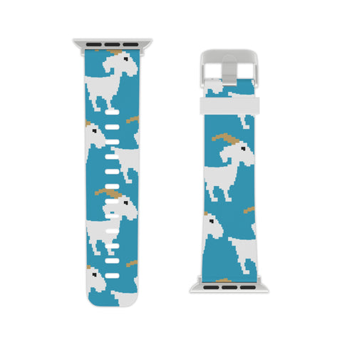 Fun Goat Apple Watch Band - Stylish and Trendy Silicone Strap for Kids & Adults
