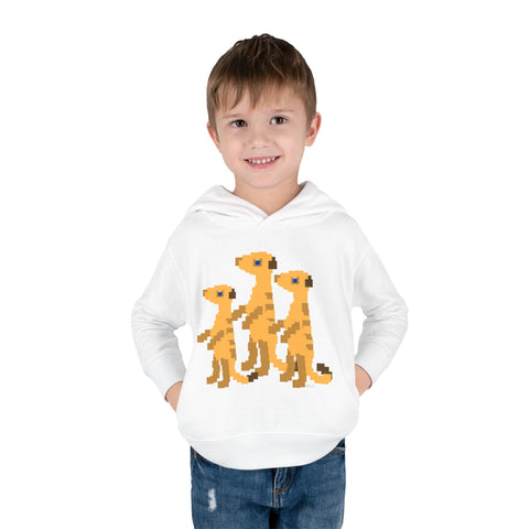 Toddlers Meerkats Pullover Fleece Hoodie