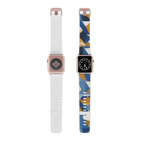 Geometric Pattern Watch Band for Apple Watch - Stylish and (Comfortable) Strap for Everyday Wear