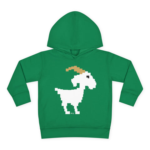 Toddlers Goat Pullover Fleece Hoodie