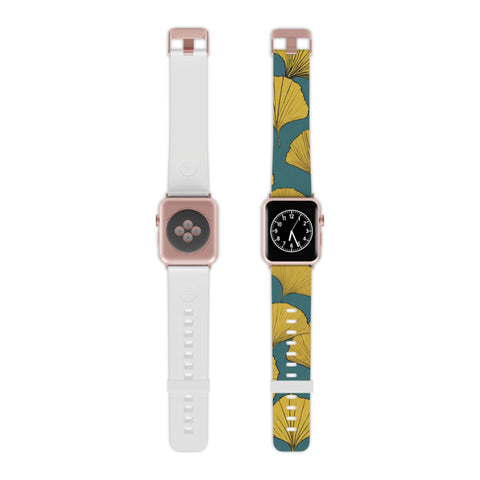 Ginkgo Leaf Apple Watch Band - Stylish and Versatile Strap