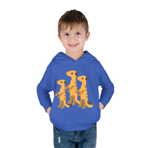 Toddlers Meerkats Pullover Fleece Hoodie