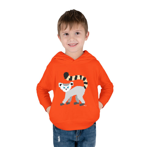 Toddlers Lemur Pullover Fleece Hoodie