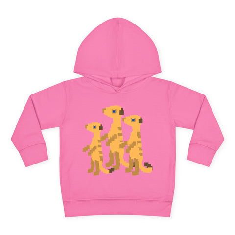 Toddlers Meerkats Pullover Fleece Hoodie