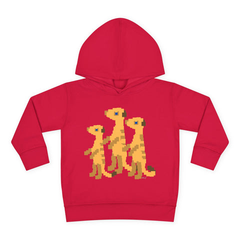 Toddlers Meerkats Pullover Fleece Hoodie