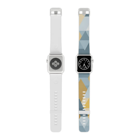 Geometric Pattern Apple Watch Band - Stylish & Modern Design
