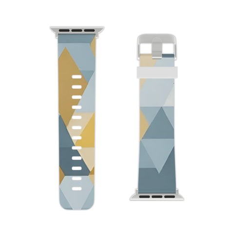 Geometric Pattern Apple Watch Band - Stylish & Modern Design