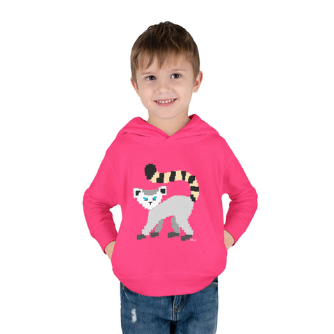 Toddlers Lemur Pullover Fleece Hoodie