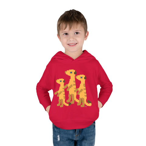 Toddlers Meerkats Pullover Fleece Hoodie