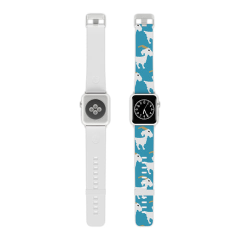 Fun Goat Apple Watch Band - Stylish and Trendy Silicone Strap for Kids & Adults