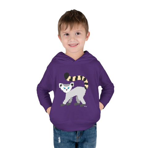 Toddlers Lemur Pullover Fleece Hoodie