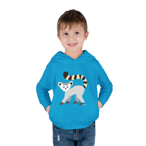 Toddlers Lemur Pullover Fleece Hoodie