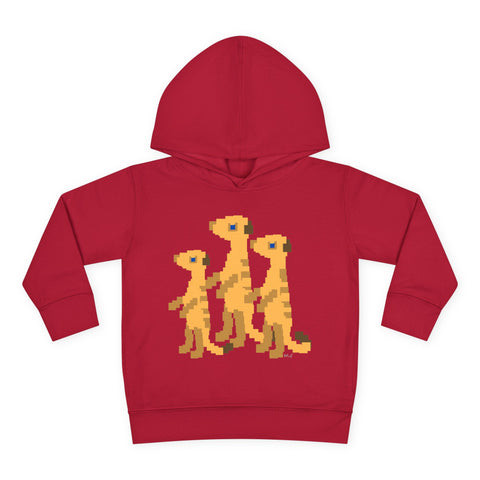 Toddlers Meerkats Pullover Fleece Hoodie