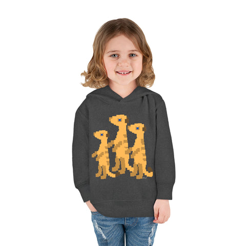 Toddlers Meerkats Pullover Fleece Hoodie