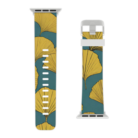 Ginkgo Leaf Apple Watch Band - Stylish and Versatile Strap