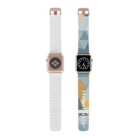 Geometric Pattern Apple Watch Band - Stylish & Modern Design