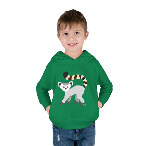 Toddlers Lemur Pullover Fleece Hoodie