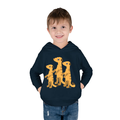 Toddlers Meerkats Pullover Fleece Hoodie