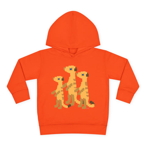 Toddlers Meerkats Pullover Fleece Hoodie