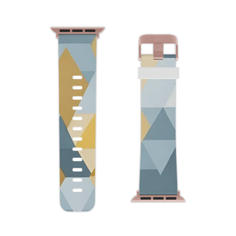 Geometric Pattern Apple Watch Band - Stylish & Modern Design